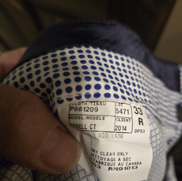 Jack Victor 40R charcoal grey EUC - Picture 6 of 9